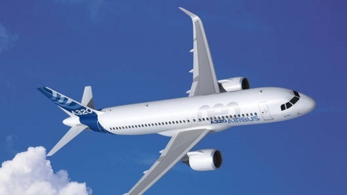 Recreación de un Airbus volando.
08/3/2011