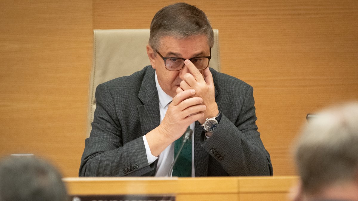 El conseller de Educació, Cultura, Universitats i Ocupació de la Generalitat Valenciana, José Antonio Rovira Jover,