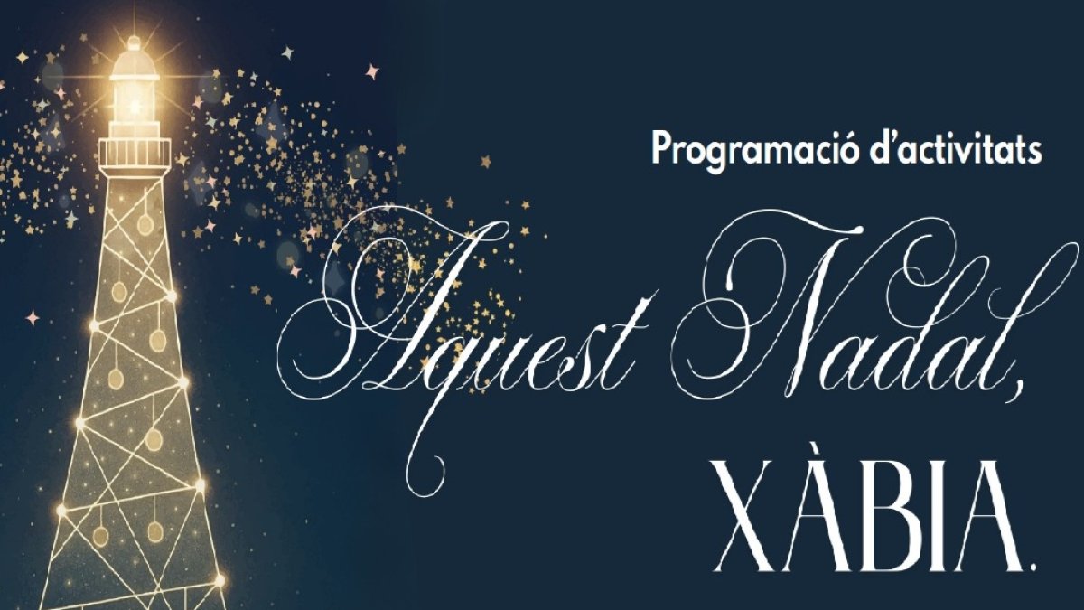 Felicitación navideña municipal de Xàbia.