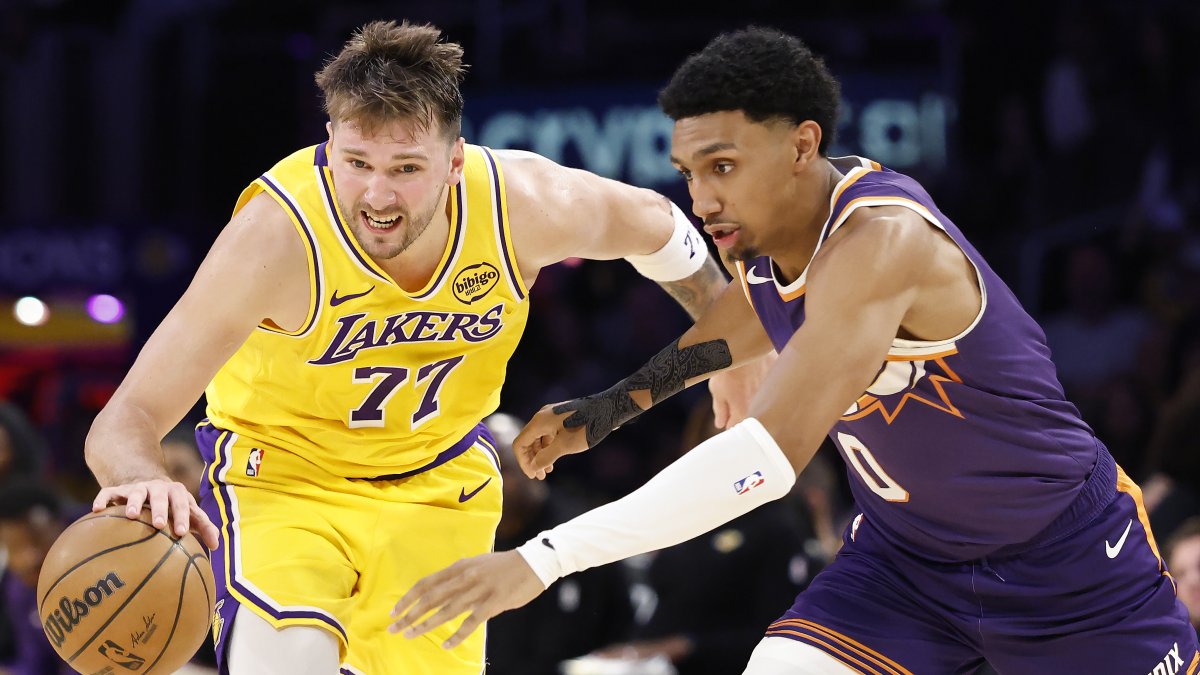 Lakers frenan su racha pese a los 38 puntos de Luka Doncic