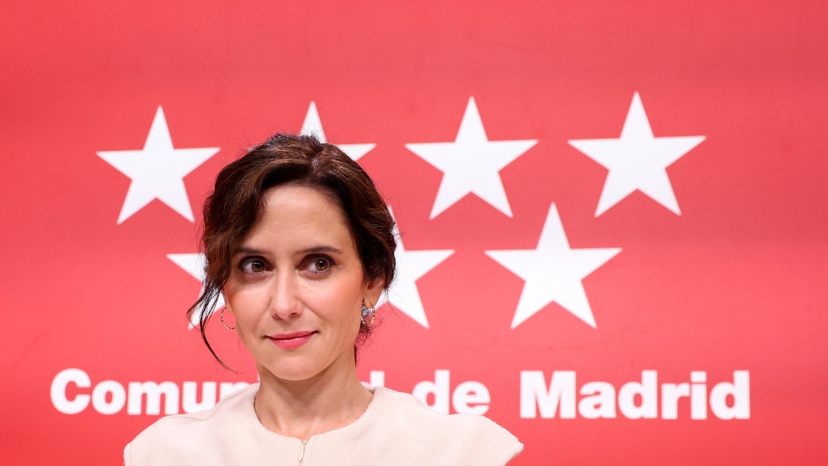 La presidenta de la Comunidad de Madrid, Isabel Díaz Ayuso.