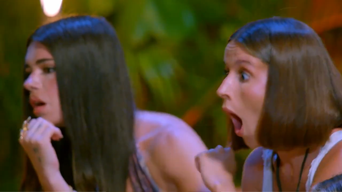 Sandra y Helena reaccionan a las imágenes de Darío