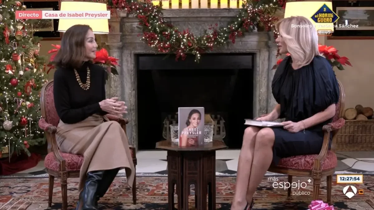 Isabel Preysler y Susanna Griso.