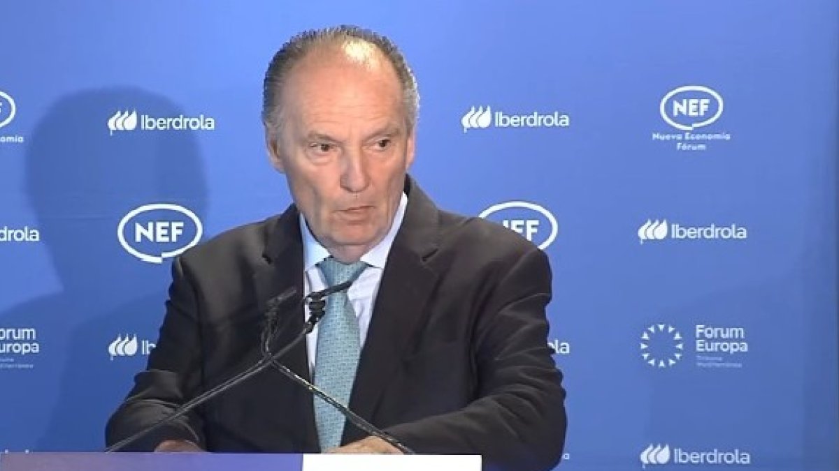 José Vicente Morata, esta mañana en Nueva Economía Forum.