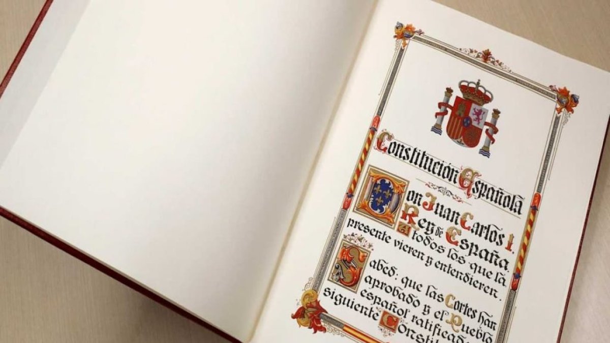 La constitución española de 1978