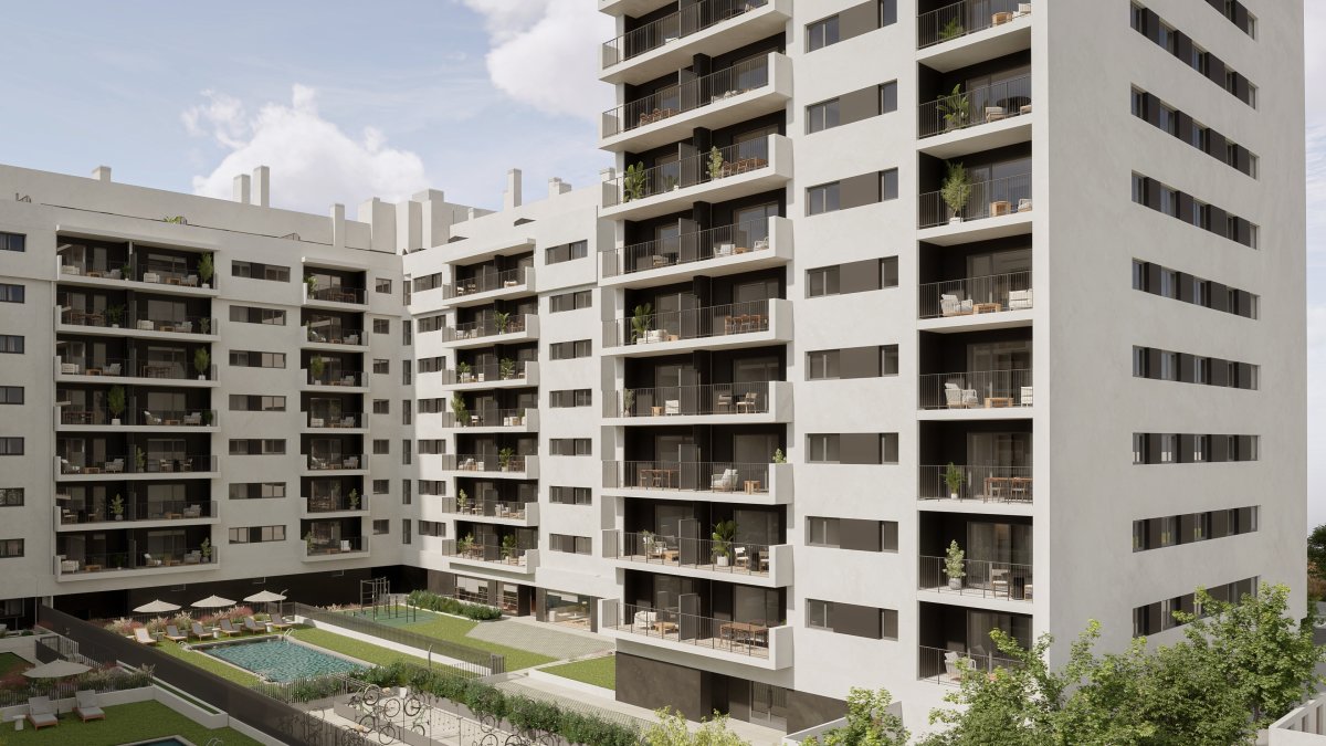 Promoción de Aedas Homes en Quart de Poblet (Valencia).
REMITIDA / HANDOUT por AEDAS HOMES
01/12/2025