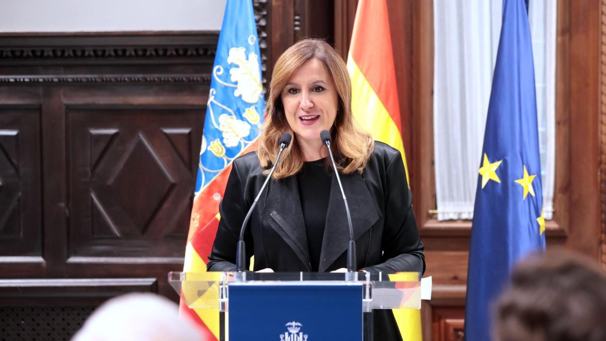 La alcaldesa de Valencia, María José Catalá