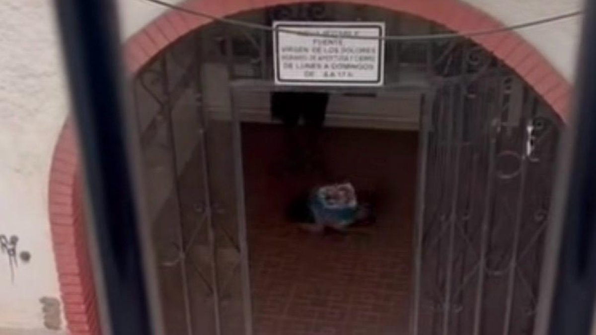 Captura de uno de los vídeos filtrados