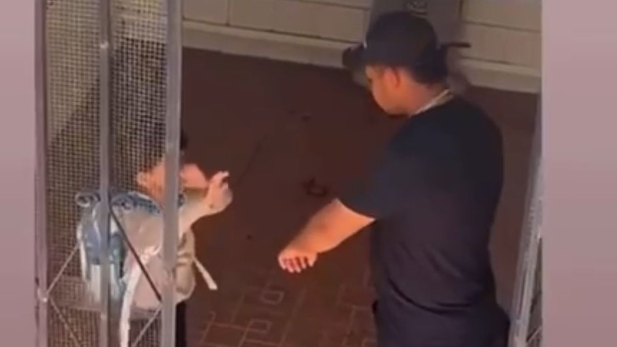 Captura de uno de los vídeos filtrados