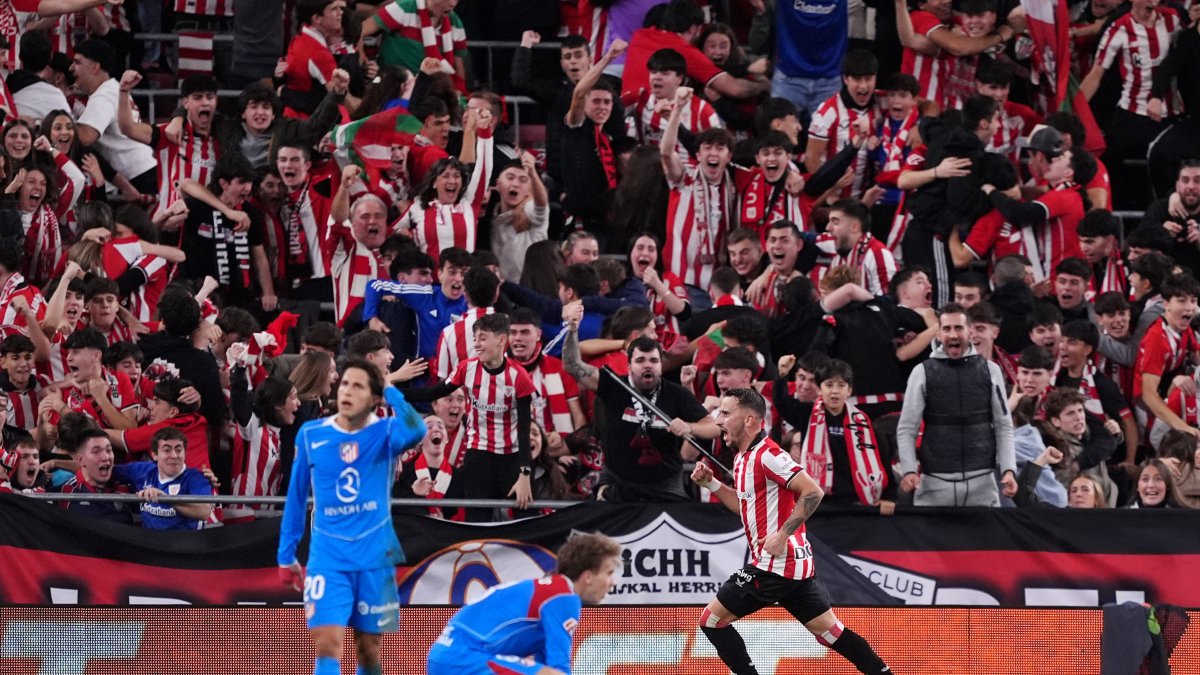 Alex Berenguer marcó el 1-0 para derrotar al Atlético de Madrid