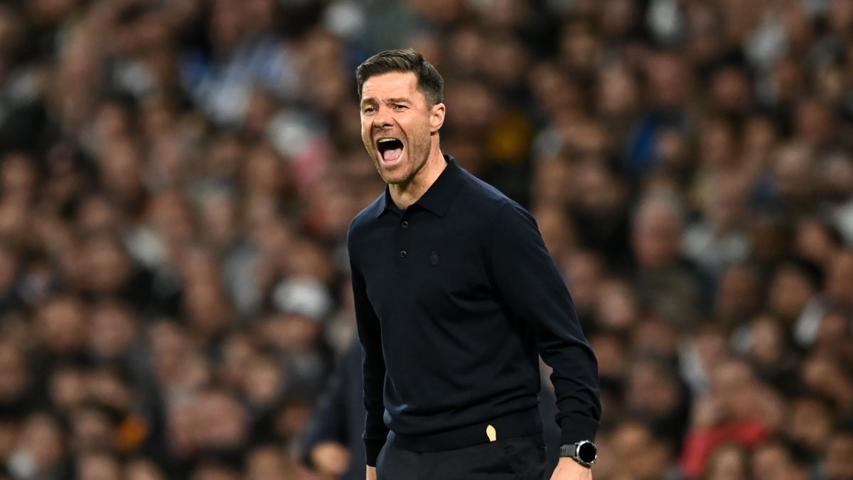 Xabi Alonso dio la cara en la rueda de prensa.