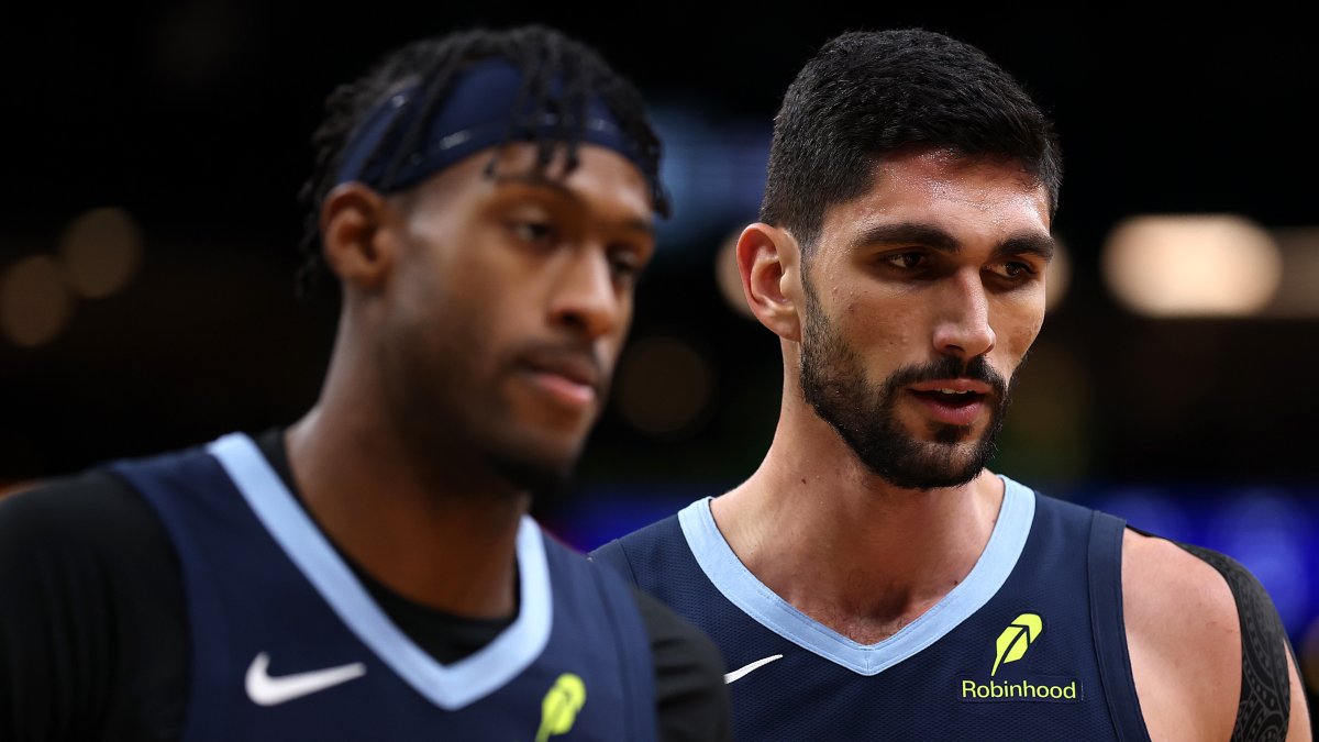 Santi Aldama brilla contra Portland