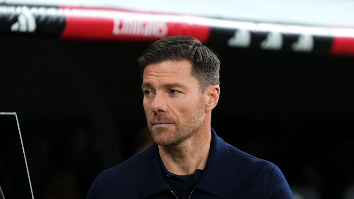 MADRID, SPAIN - DECEMBER 07: Xabi Alonso, Head Coach of Real Madrid, looks on prior to the LaLiga EA Sports match between Real Madrid CF and RC Celta de Vigo at Estadio Santiago Bernabeu on December 07, 2025 in Madrid, Spain. (Photo by Angel Martinez/Getty Images)
