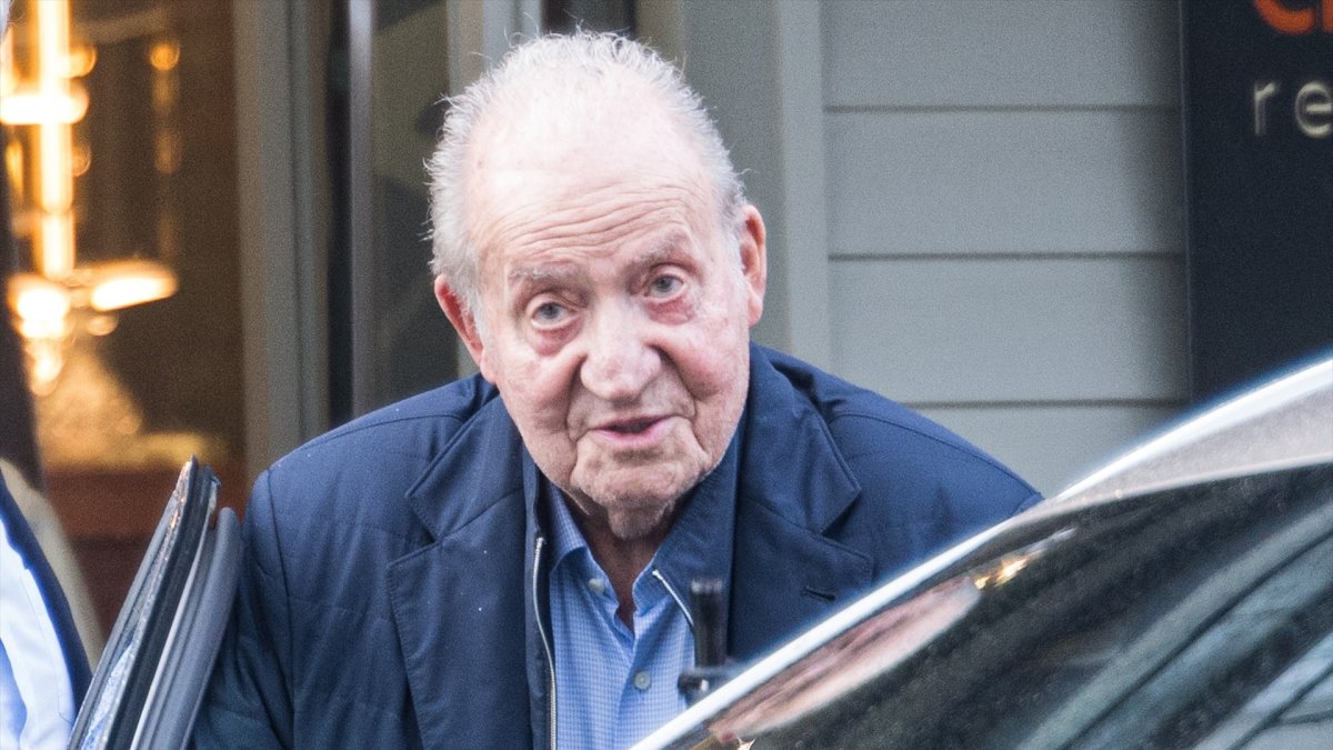 El Rey Juan Carlos durante su última visita a Sanxenxo.