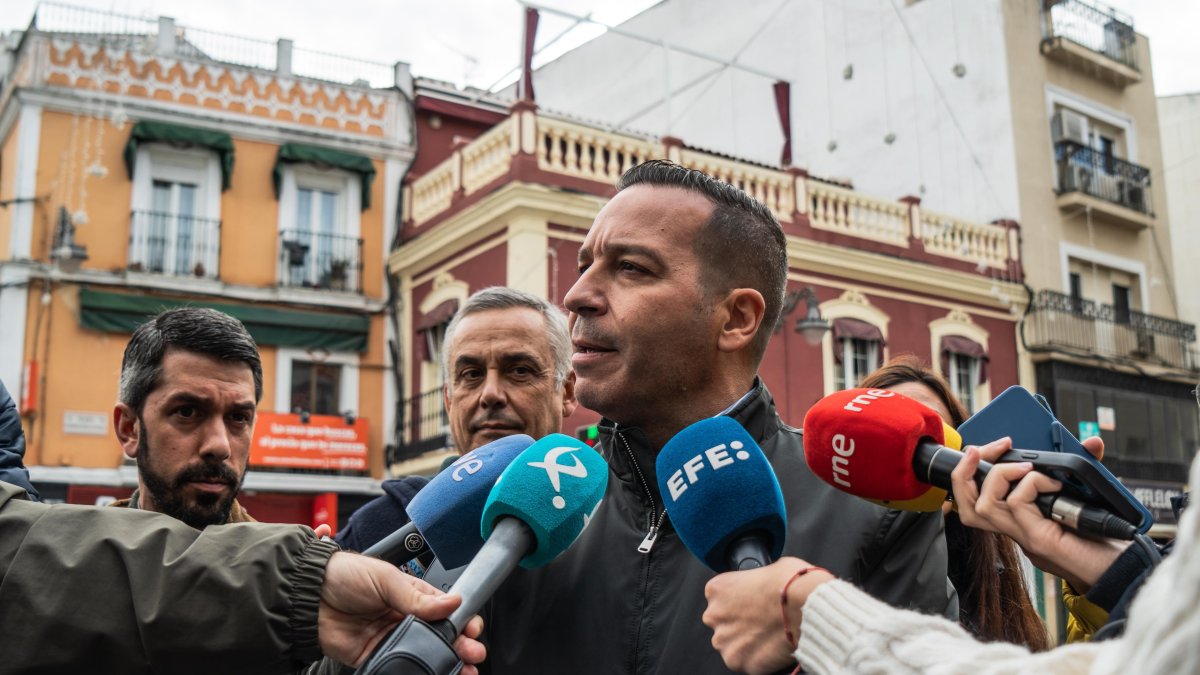 El candidato de Vox Óscar Fernández Calle