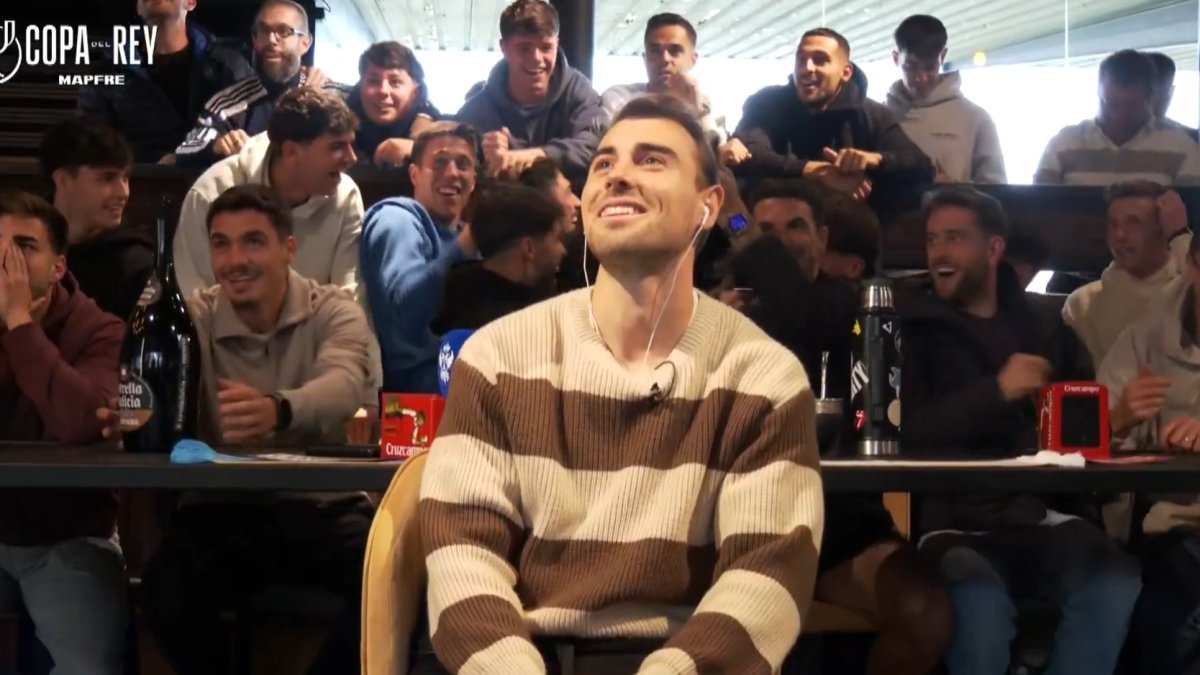 La celebración del Talavera en el sorteo