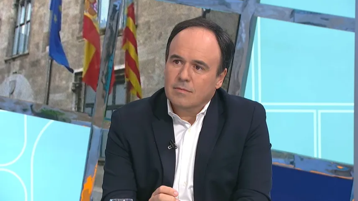 El presidente de la Generalitat, Juanfran Pérez Llorca, en À Punt