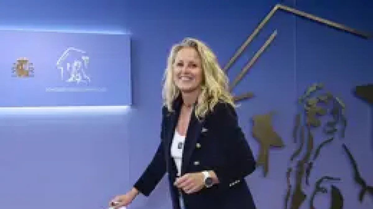 La diputada del PSOE Montse Mínguez