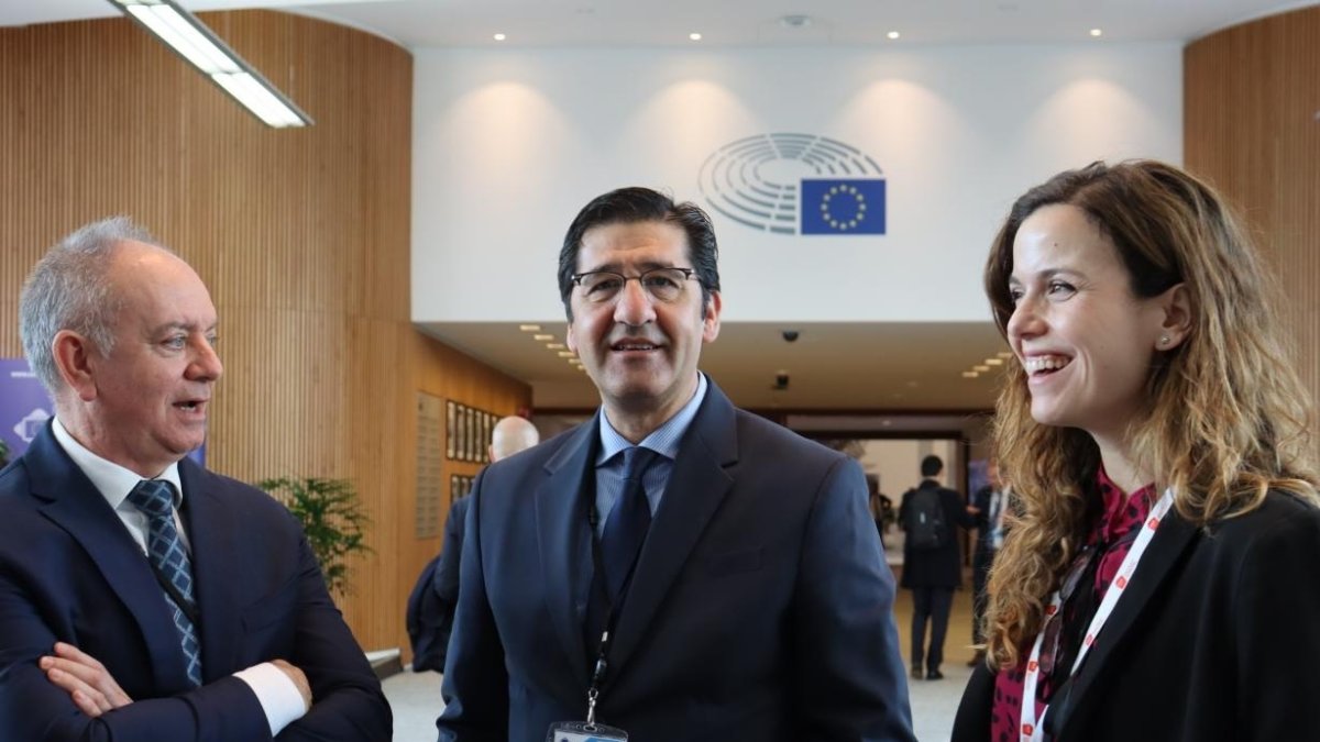 (Foto de ARCHIVO)
El vicepresidente segundo del Gobierno de Castilla-La Mancha, José Manuel Caballero, en la Comisión de Medio Ambiente, Cambio Climático y Energía del Comité Europeo de las Regiones.