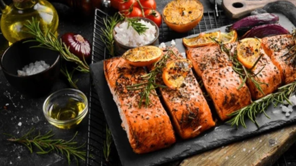 Salmón al horno