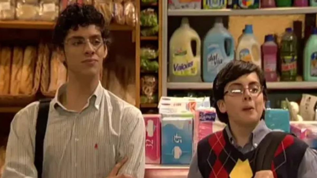 Fidel (a la izquierda) y Germán (a la derecha), personajes de 