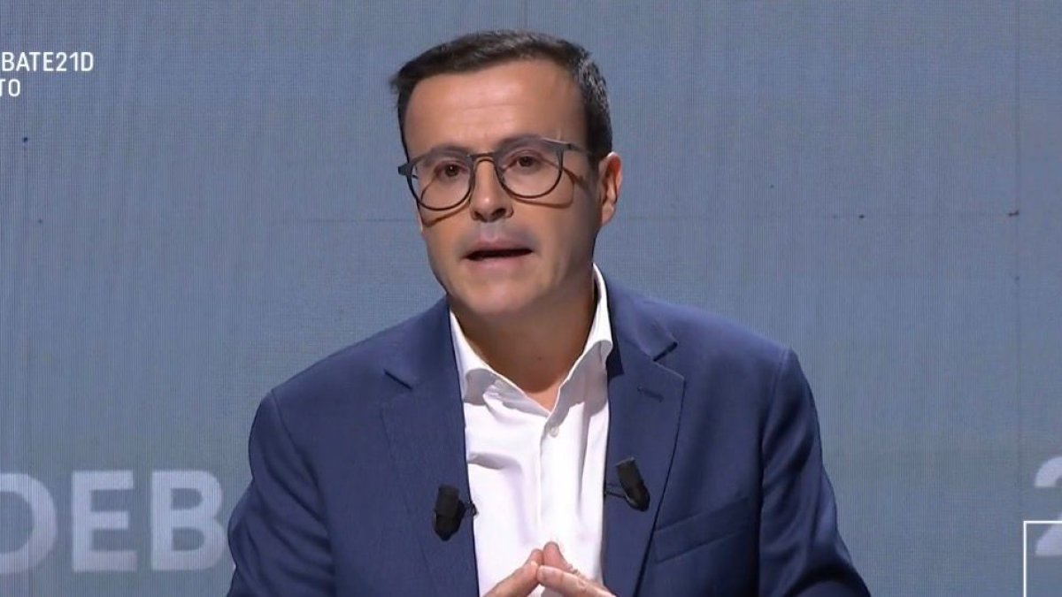 El candidato socialista Miguel Ángel Gallardo