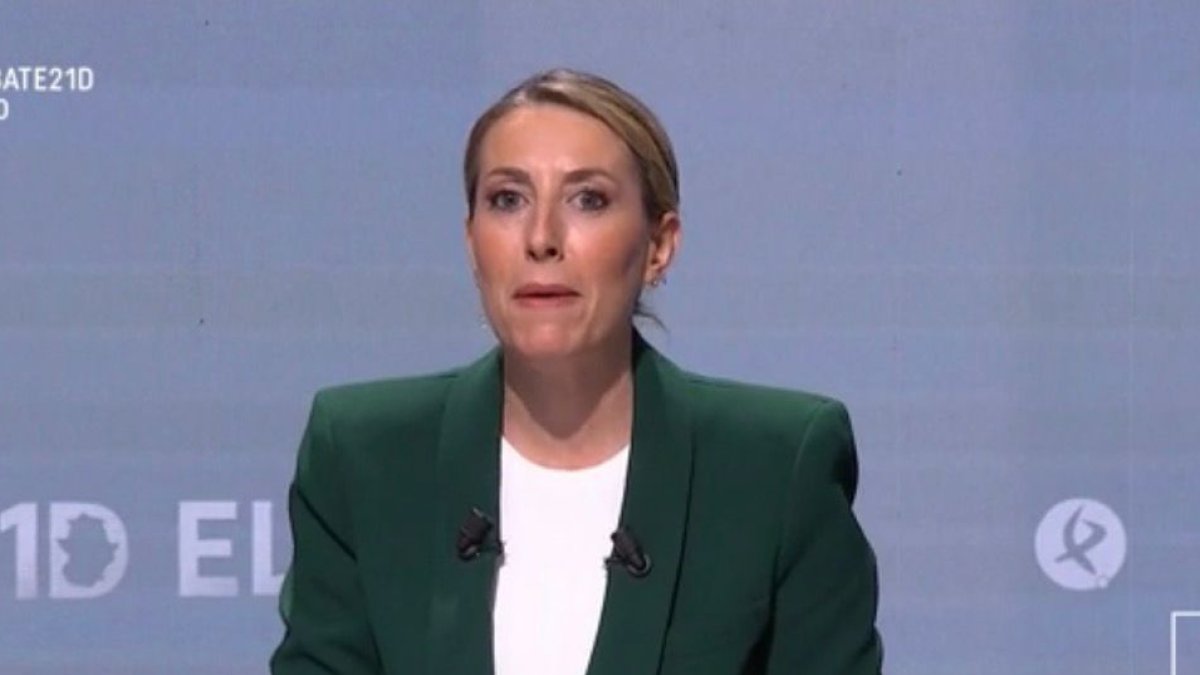 La candidata del PP, María Guardiola