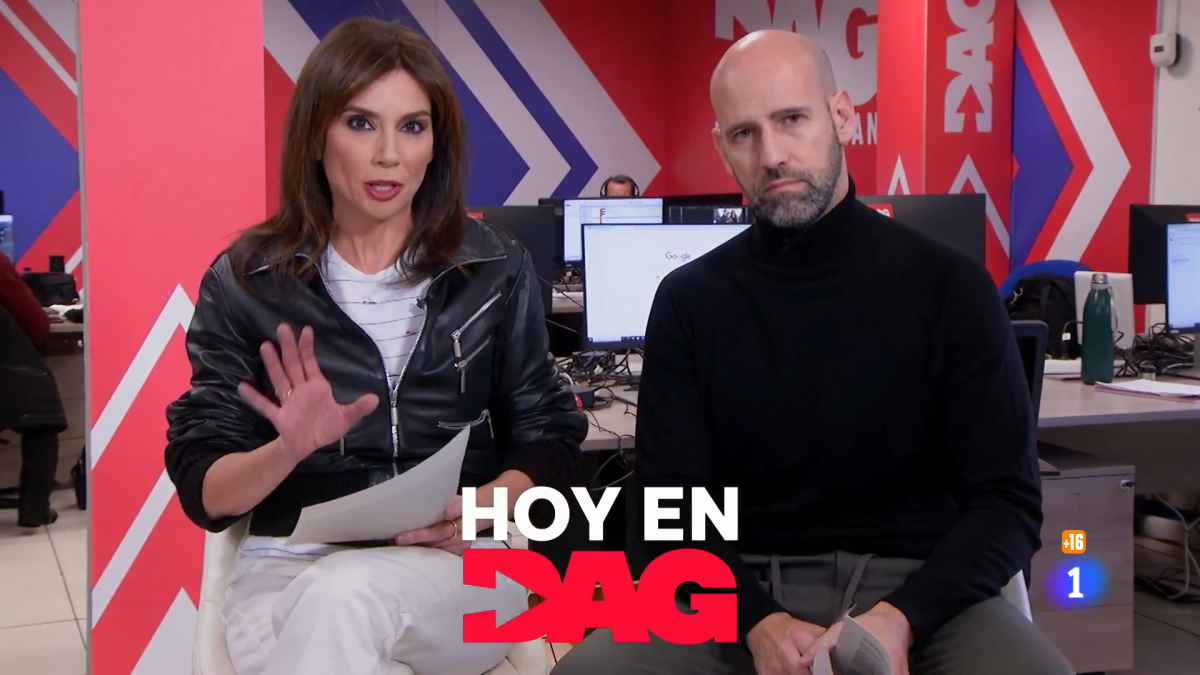 Gonzalo Miró y Marta Flich en 'Directo Al Grano' de RTVE