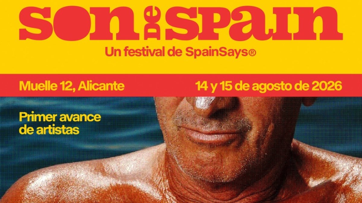 Cartel anunciador de la primera edición del festival Son de Spain.