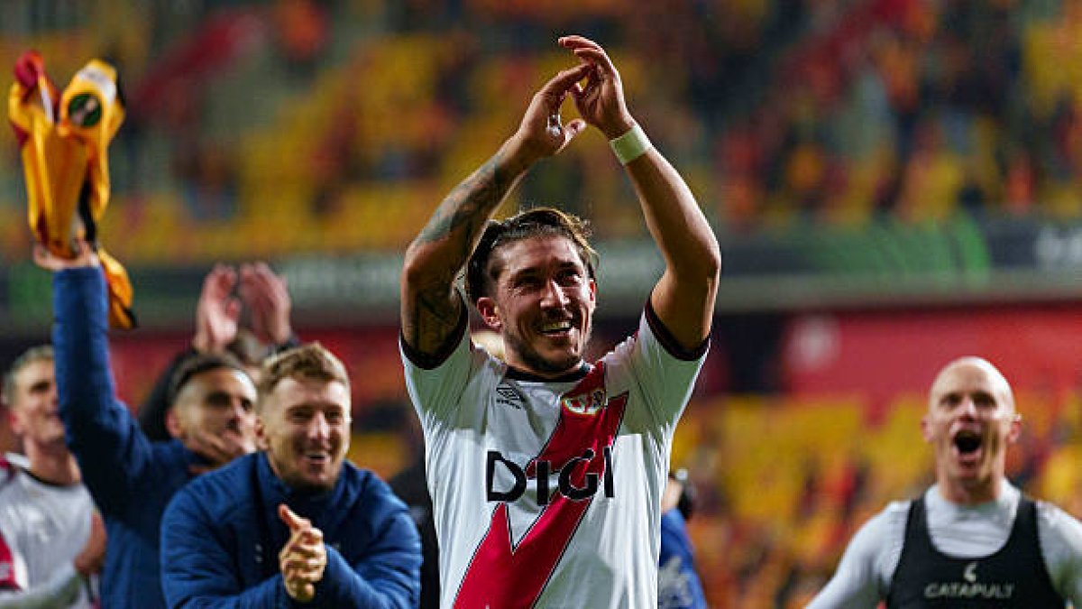 Pacha Espino marcó el gol de la victoria ante el Jagiellonia.