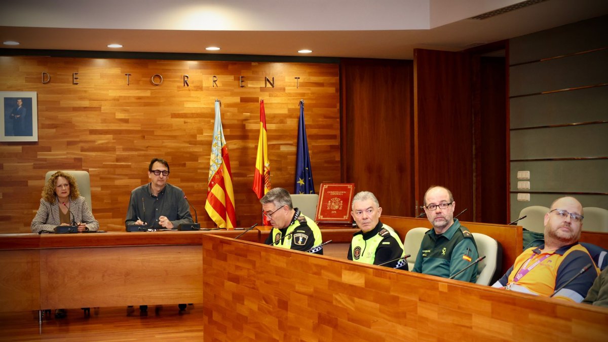 La alcaldesa Amparo Folgado presidió el Cecopal que volverá a reunirse este domingo.