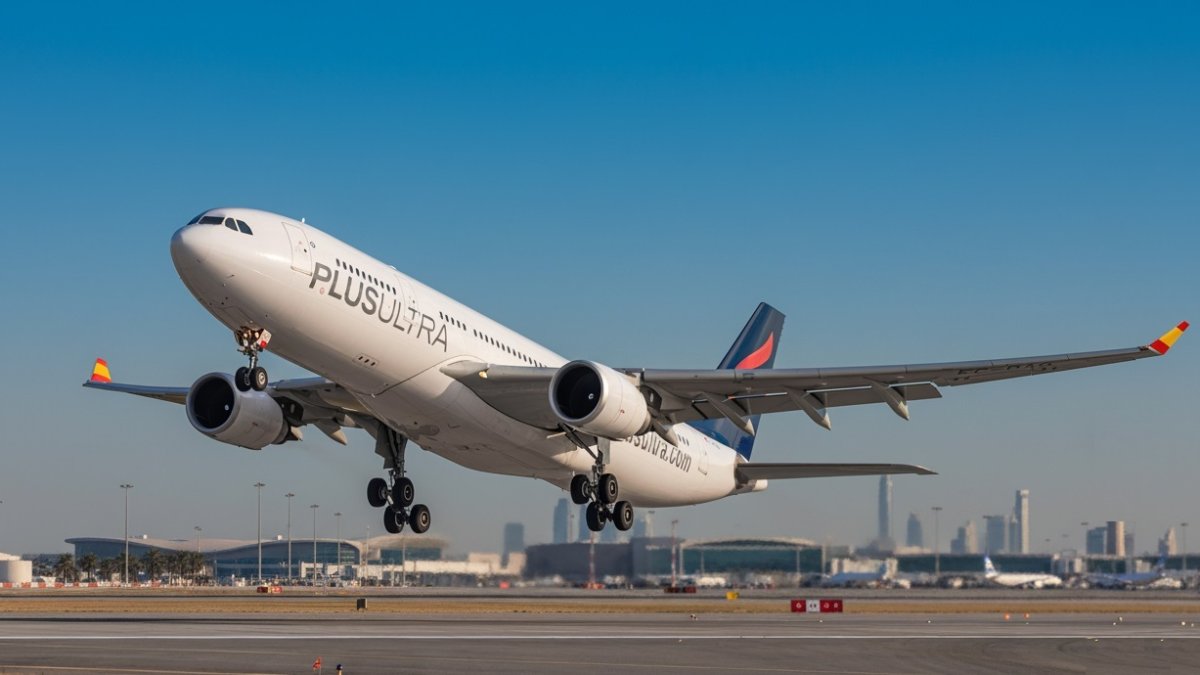 Avión A330 de Plus Ultra