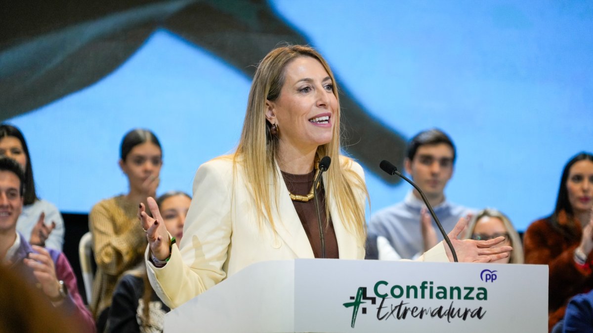 La candidata del Partido Popular, Maria Guardiola