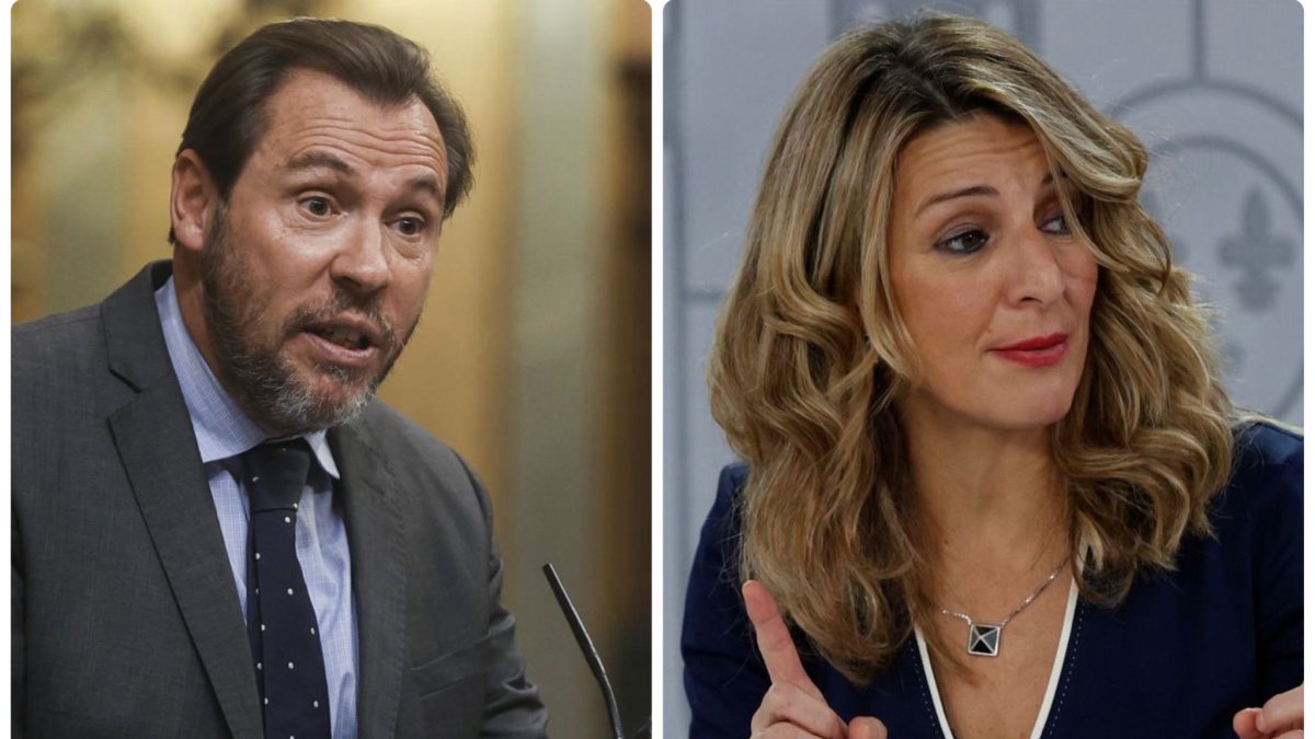 Óscar Puente y Yolanda Díaz