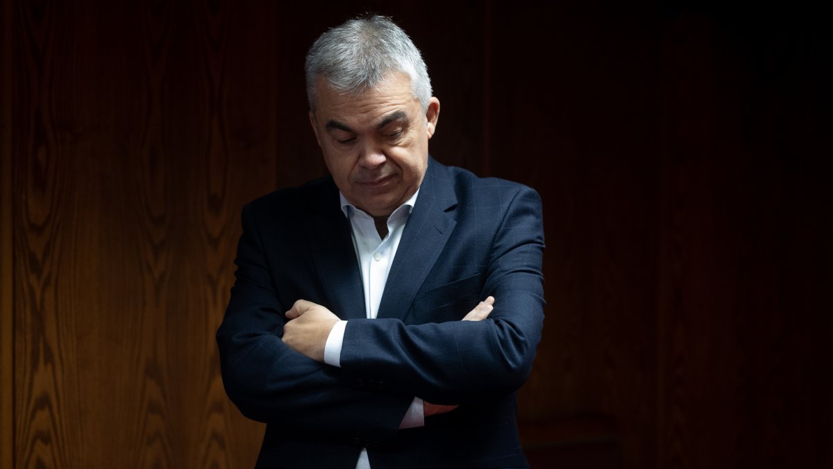 El exsecretario de Organización del PSOE, Santos Cerdán, comparece en el Senado