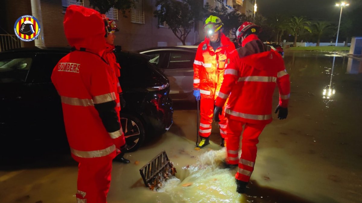 Calles anegadas en l'Horta Sud
