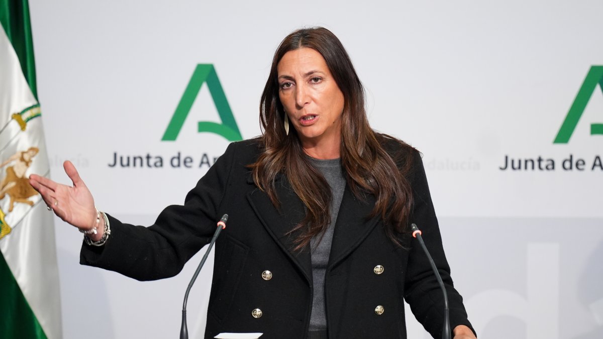La consejera de Inclusión Social, Juventud, Familias e Igualdad de la Junta de Andalucía, Loles López.