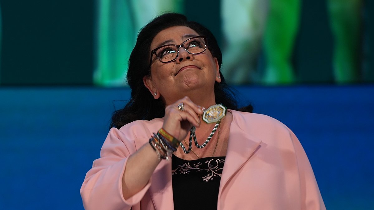 María del Monte recibe la Medalla de Oro de las Bellas Artes meses después de recibir la Medalla de Andalucía.