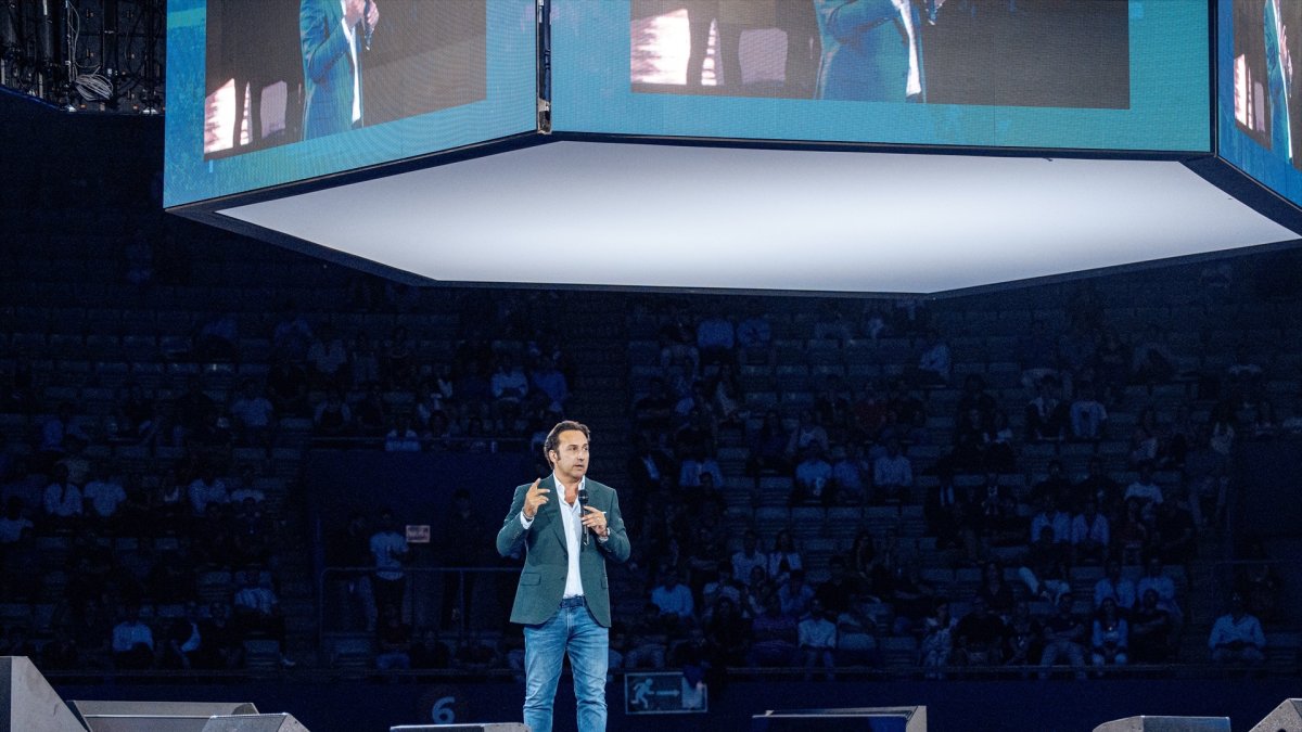 Iker Jiménez en el Madrid Economic Forum el pasado 7 de junio de 2025.