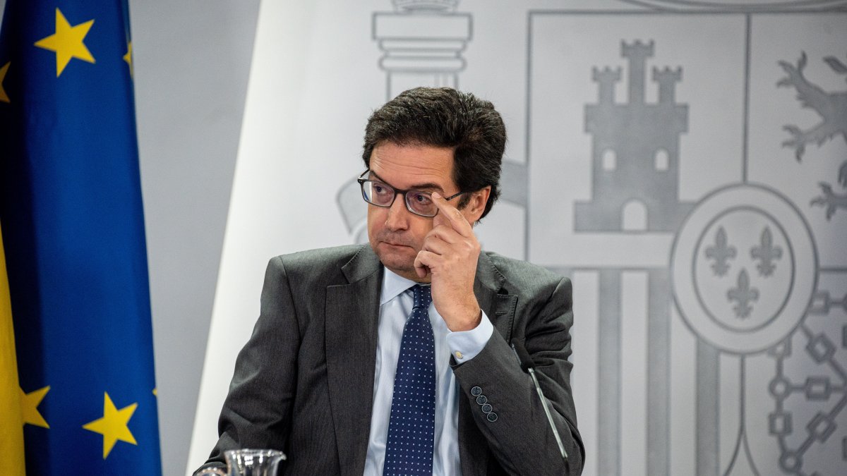 El ministro de Transformación Digital y Función Pública, Óscar López.
Gabriel Luengas / Europa Press
02/12/2025