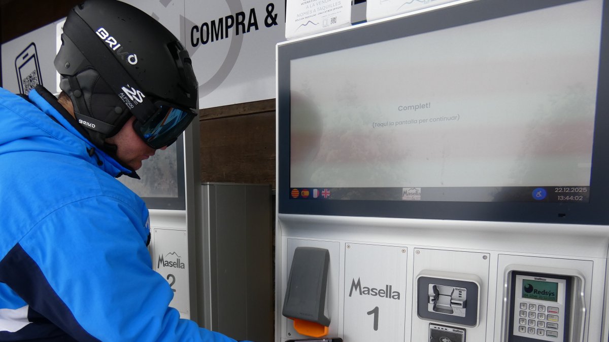 La compra automática de forfaits evita colas y agiliza el acceso.