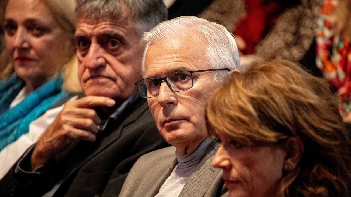 El juez inhabilitado Baltasar Garzón, durante la entrega de los premios Lola González