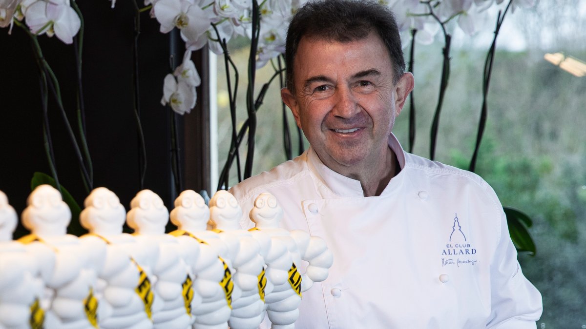 El chef Martín Berasategui
