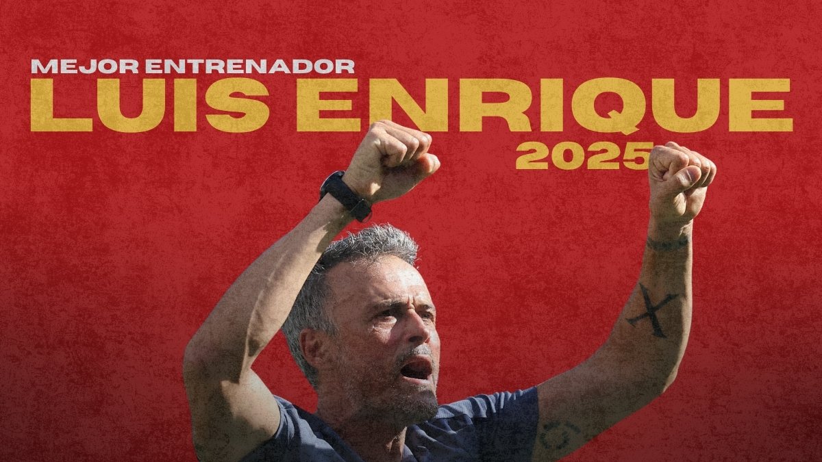 Luis Enrique, mejor entrenador 2025