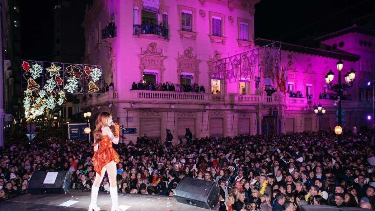 Nochevieja en Castellón de La Plana. 