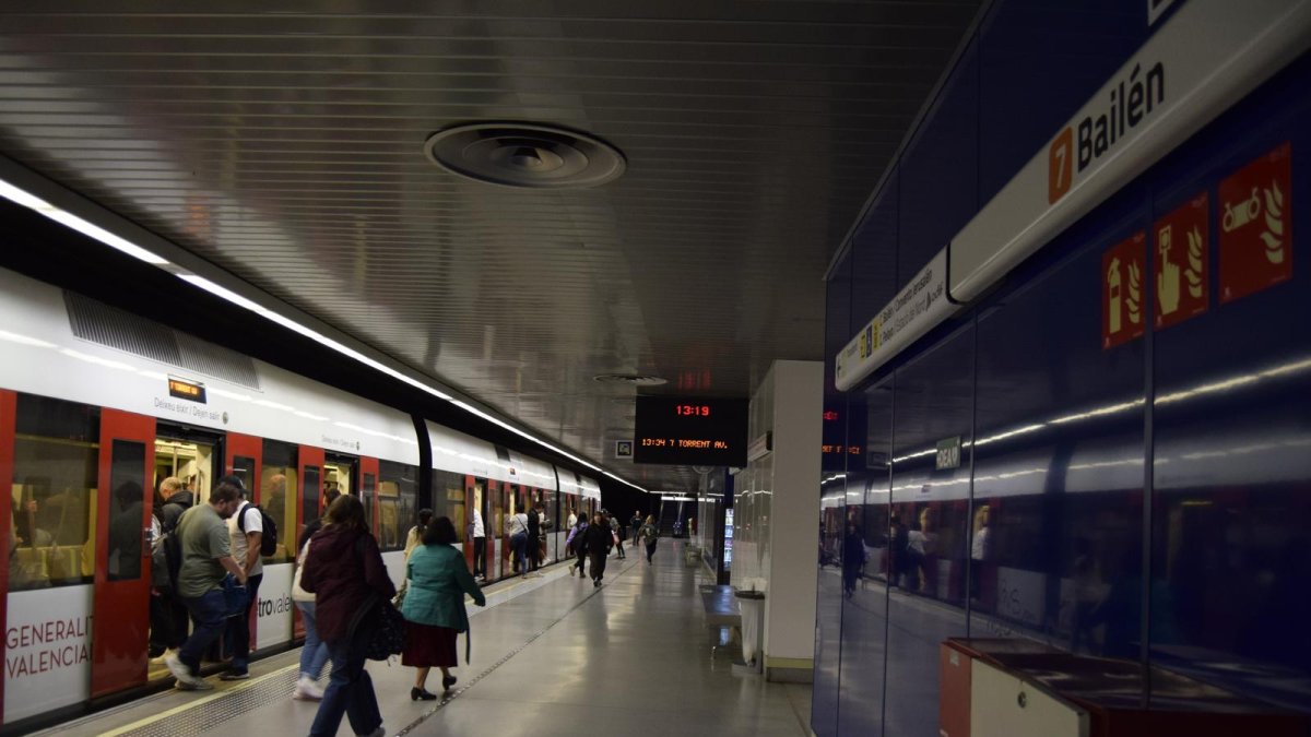 Imagen archivo estación Metrovalencia
