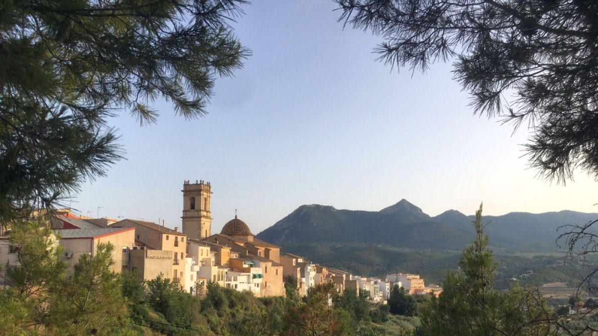 Tibi, una localidad del interior de la provincia de Alicante.