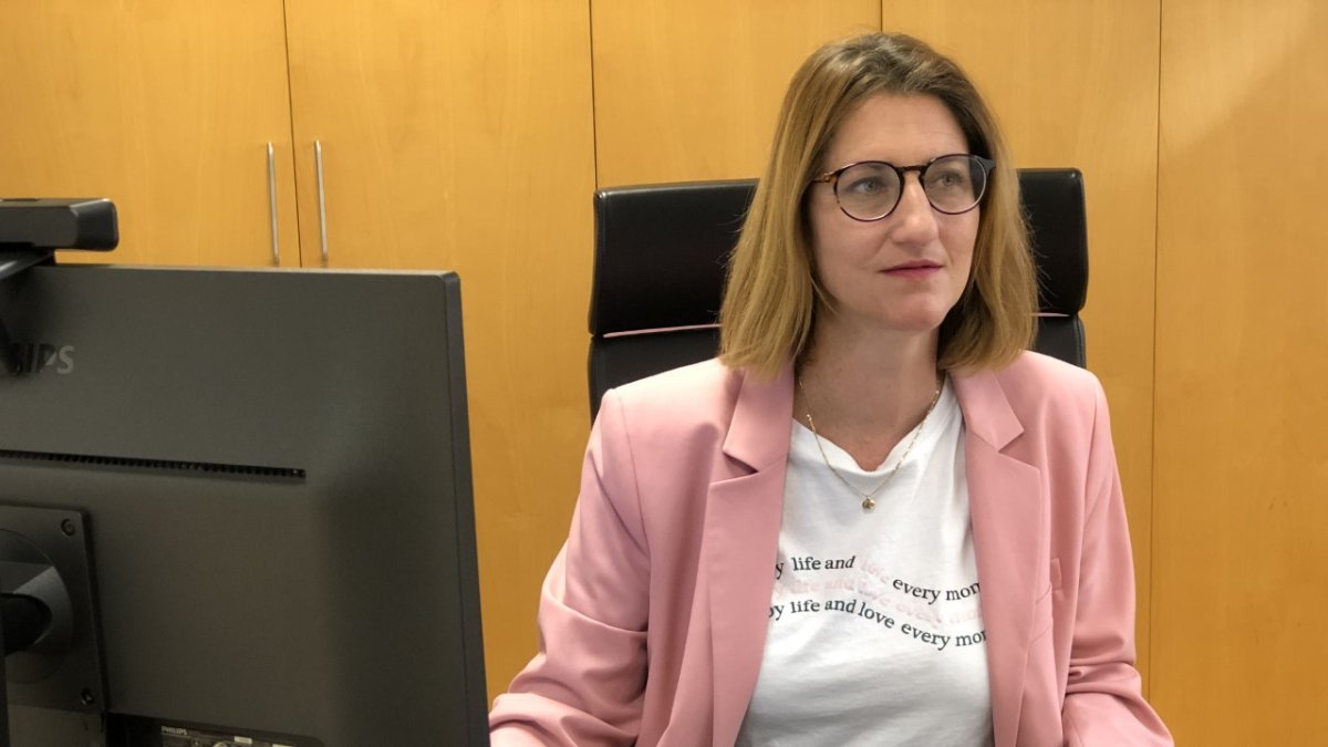 La concejala de Educación en el Ayuntamiento de Alicante, Mari Carmen de España.