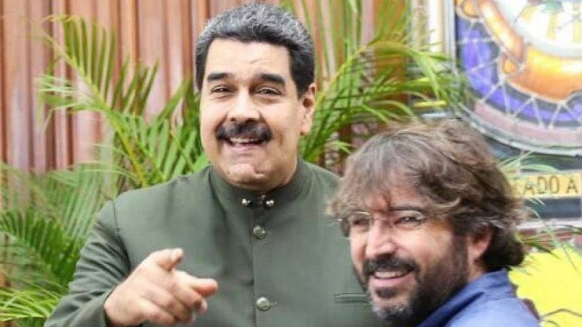 Nicolás Maduro de compadreo con Jordi Évole