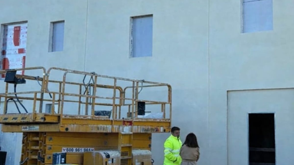Trabajos de restauración del Hort del Mirador de Carcaixent.
